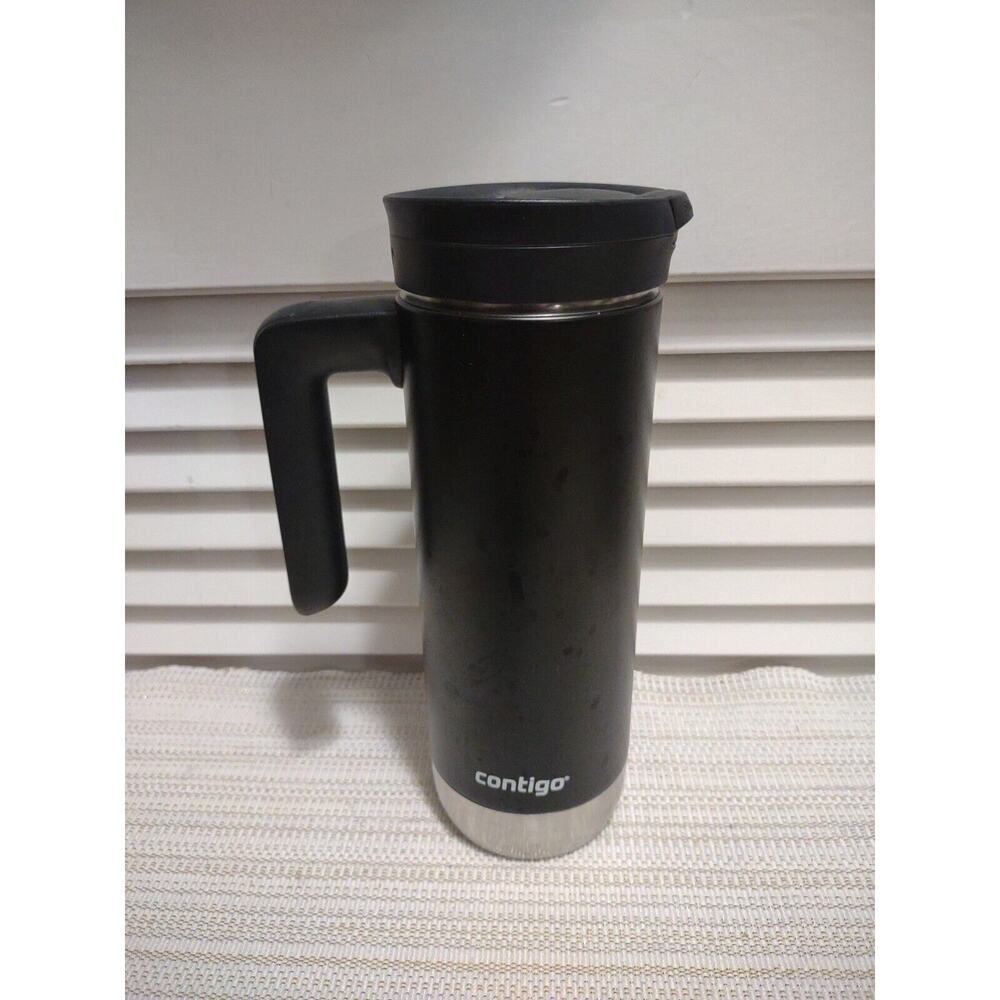 Contigo Superior 2.0 Black Stainless Steel 20 oz Travel Mug Tumbler with Handle